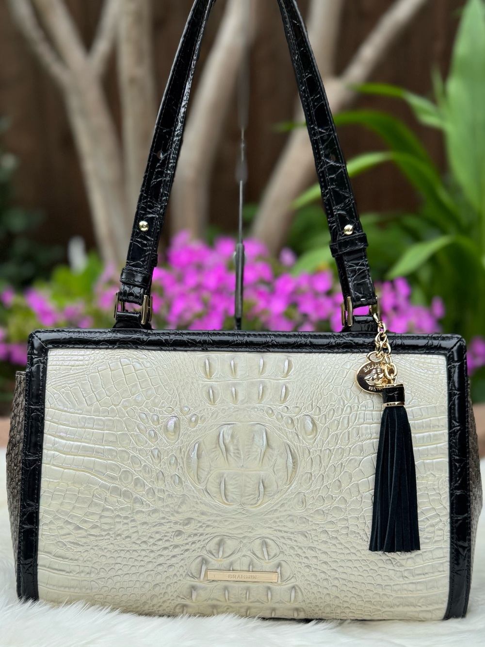 NWT Brahmin Josette Multi Figaro Melbourne Purse